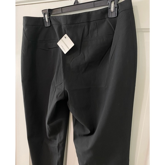 Halogen Nordstrom black Womens Capri cropped slacks work pants Nwt - Picture 4 of 10